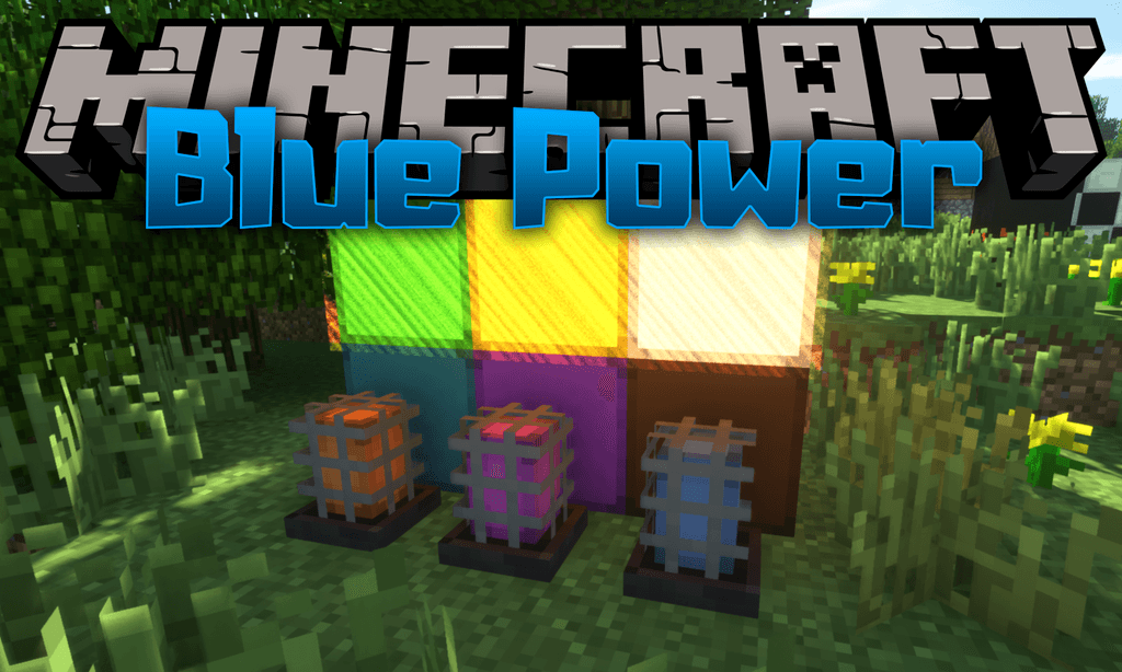 Blue Power для Minecraft 1.14.4