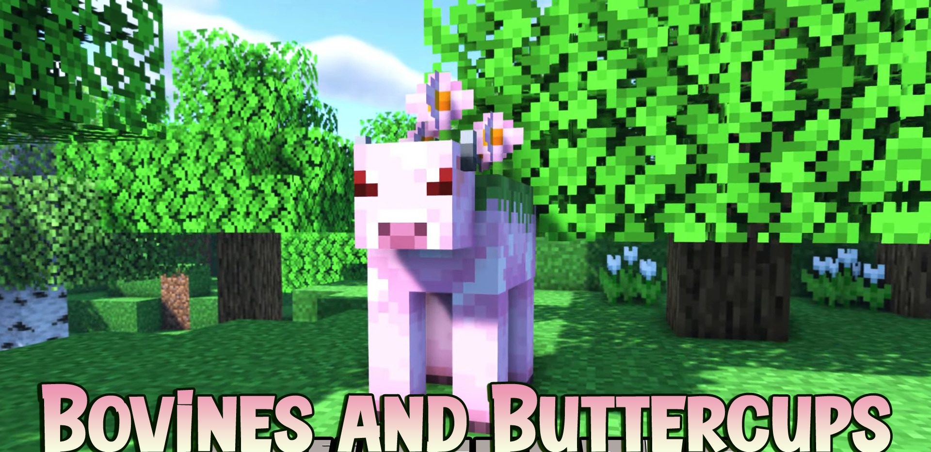 Bovines and Buttercups для Minecraft 1.21.4