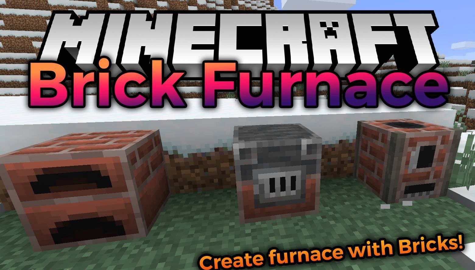 Brick Furnace для Minecraft 1.18.2