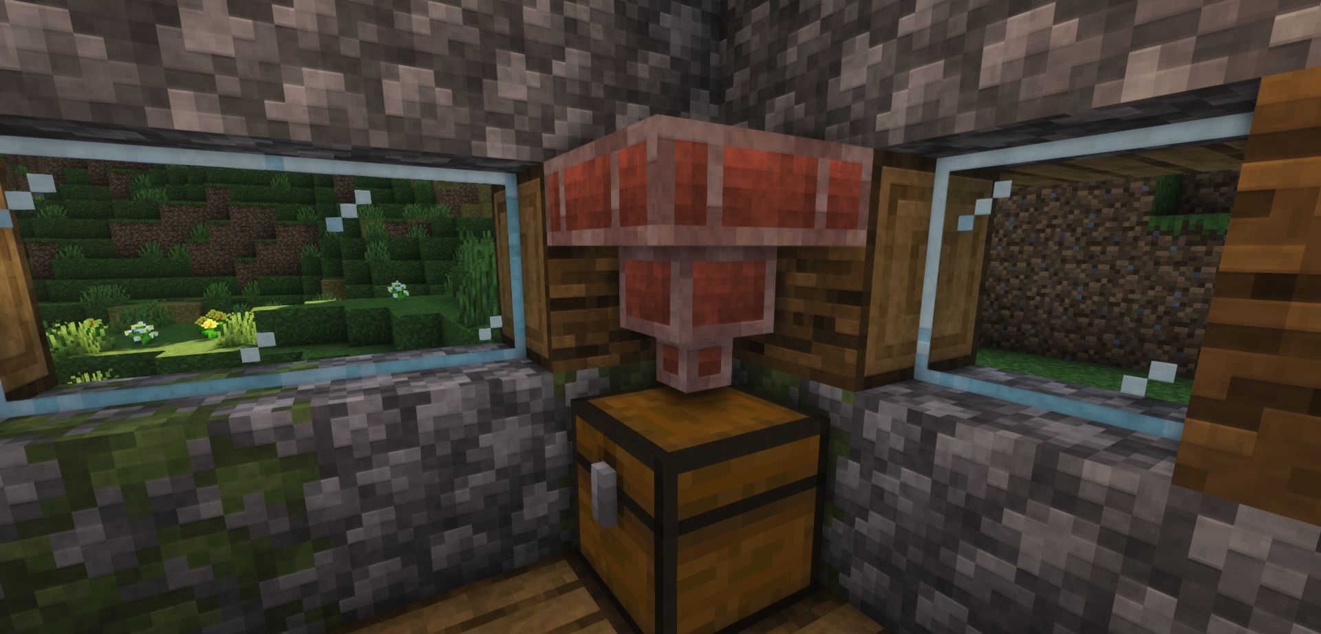 Интерфейс крафта кирпичной воронки Brick Hopper в Minecraft