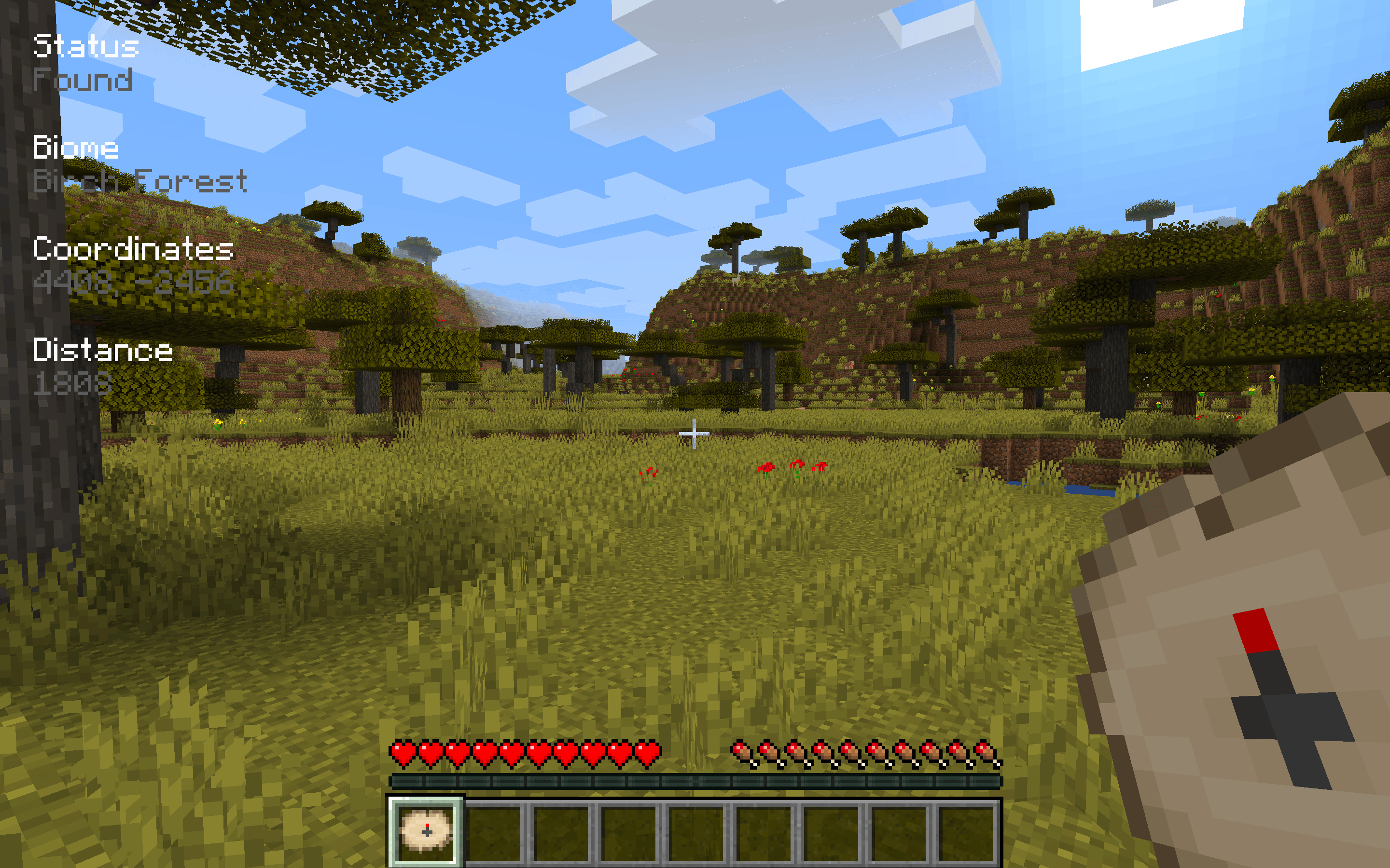 Игроки сражаются в PvP на сервере Minecraft