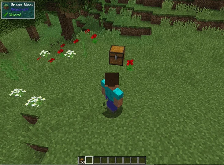 Игрок строит огромный замок в творческом режиме Minecraft