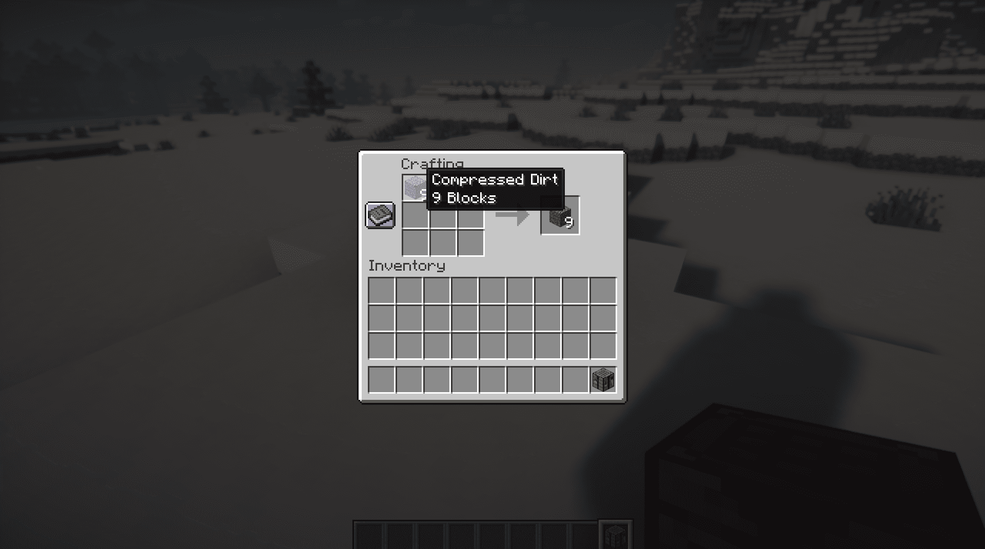 Пример сжатых алмазных блоков в Minecraft с модом CB Compressed Blocks