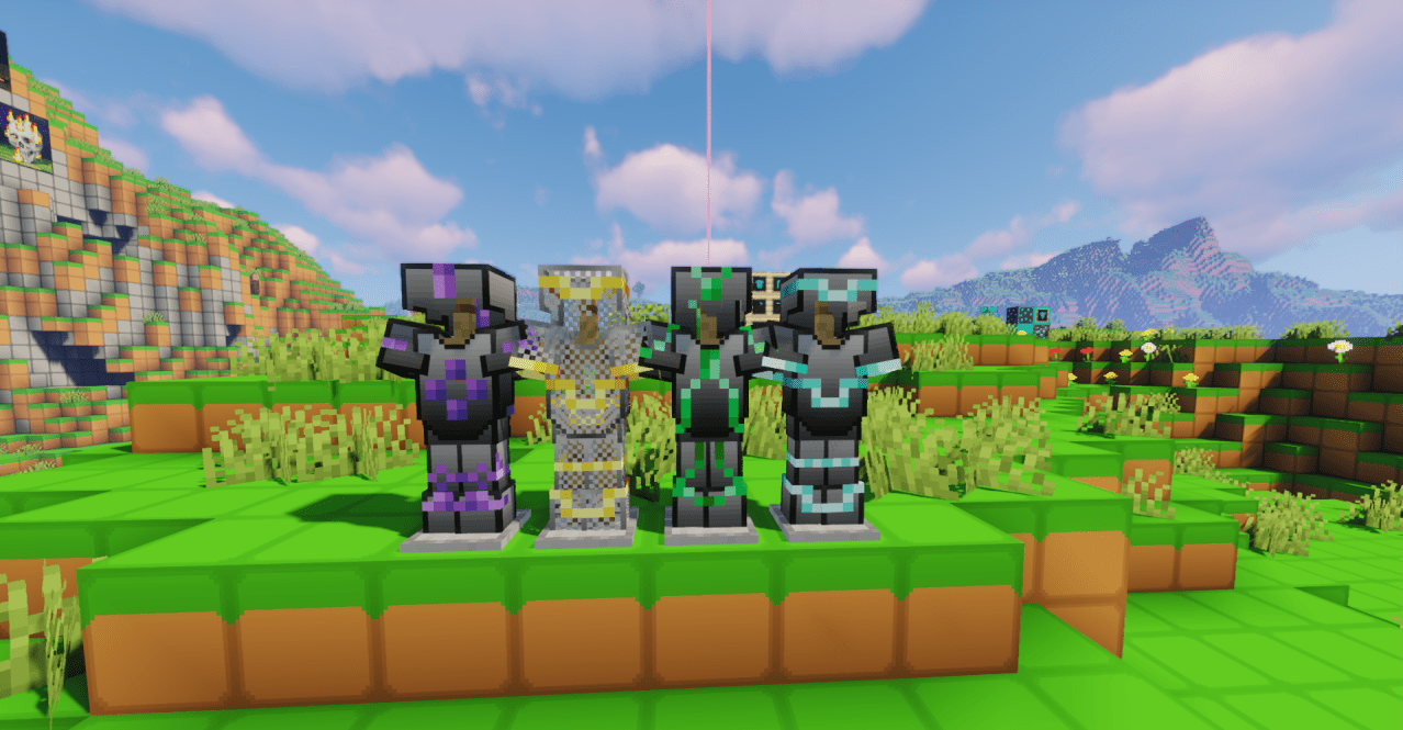 Celesta Resource Pack - ночной пейзаж с улучшенными текстурами