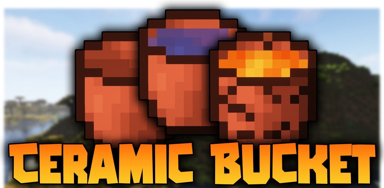 Ceramic Bucket для Minecraft 1.21.4