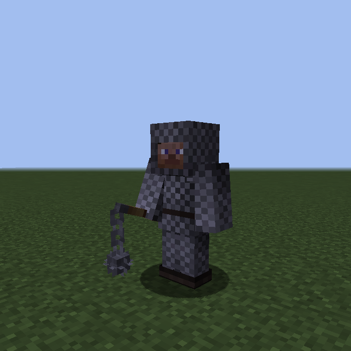 Рыцарский турнир в Minecraft с использованием мода Epic Knights