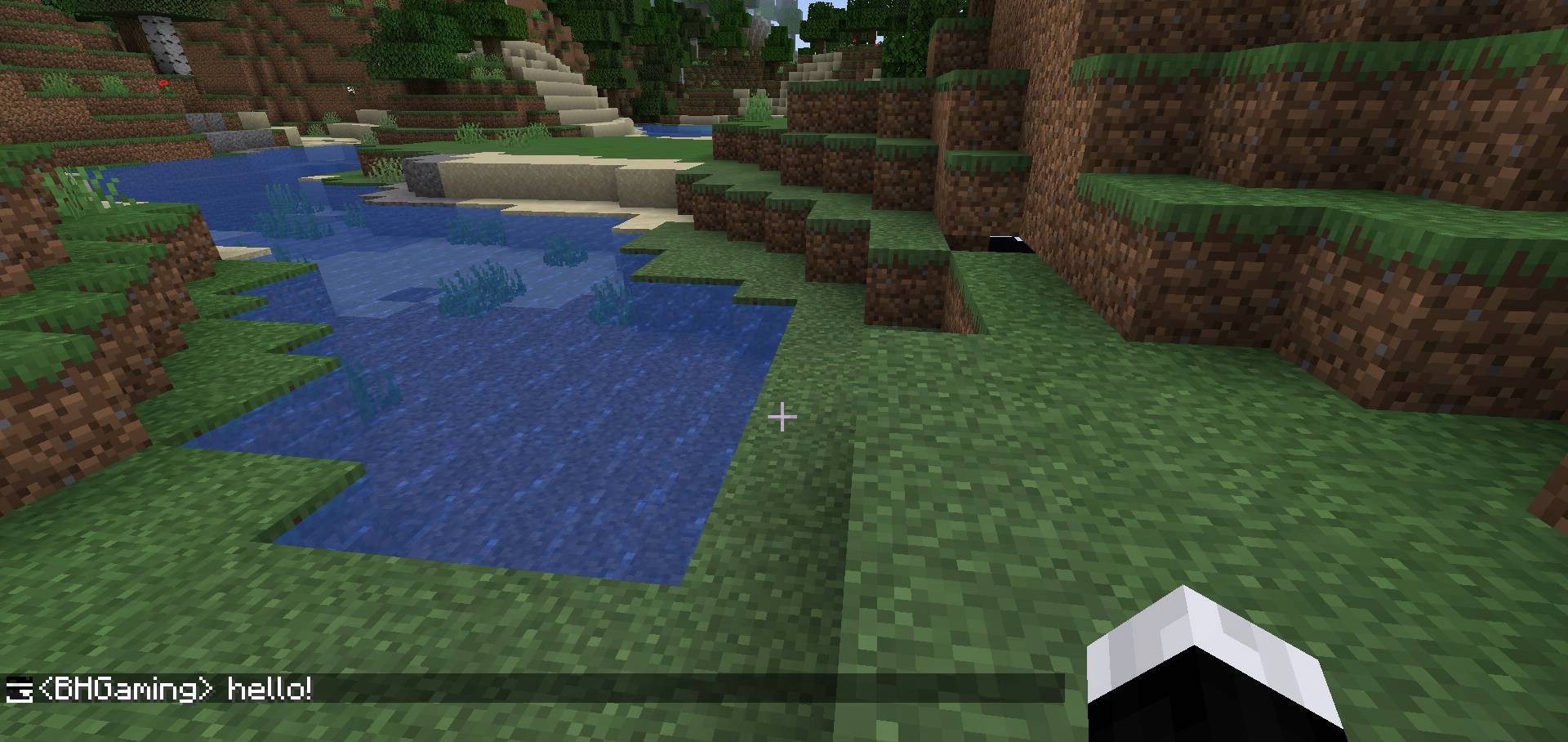 Сравнение стандартного чата Minecraft и чата с модом Chat Heads