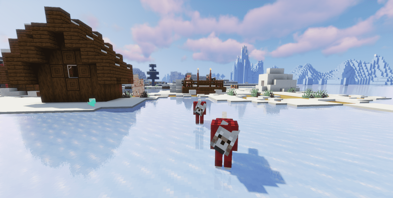 Разные виды свитеров для собак в моде Chiller Canines для Minecraft