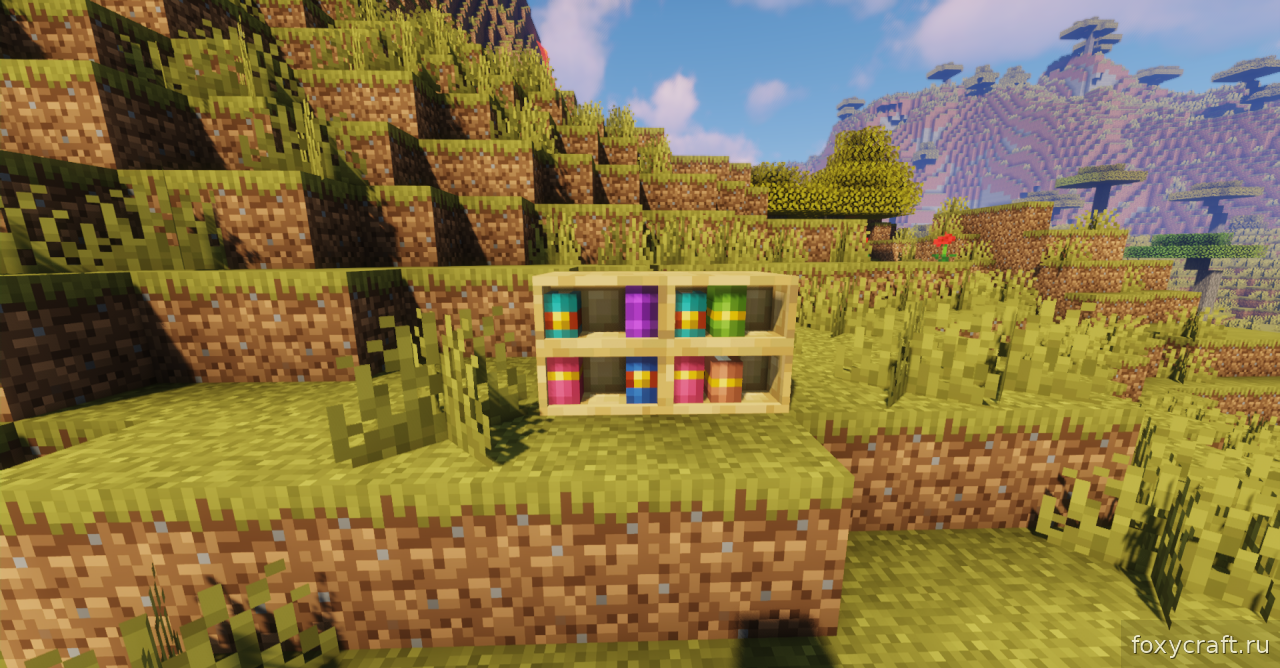 Гайд по установке текстур-пака Chiseled Bookshelf 3D в Minecraft