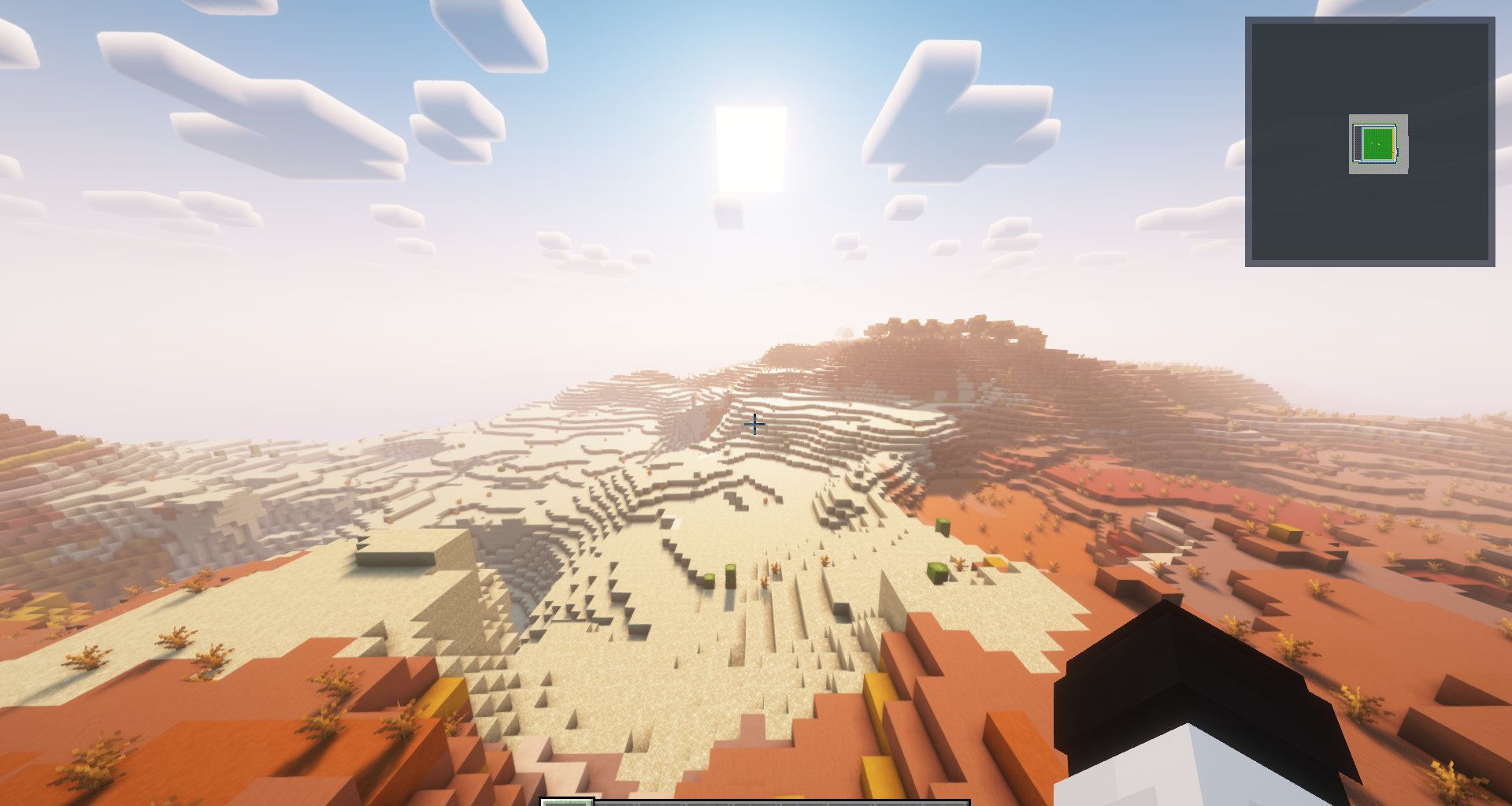 Детальная статистика чанков в интерфейсе ChunkDebug для Minecraft