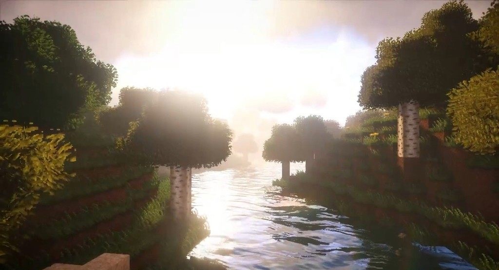 Готовые постройки в Minecraft с использованием текстур из Clarity Resource Pack