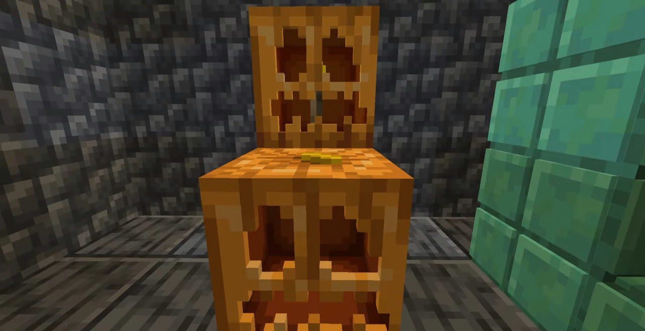 3D-модели книжных полок и сундуков в Minecraft с текстур-паком Classic 3D