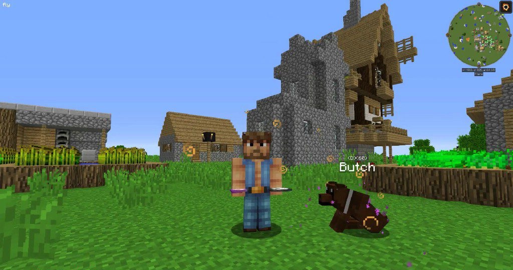 Интерфейс настроек CleanView Mod в Minecraft - выбор горячих клавиш