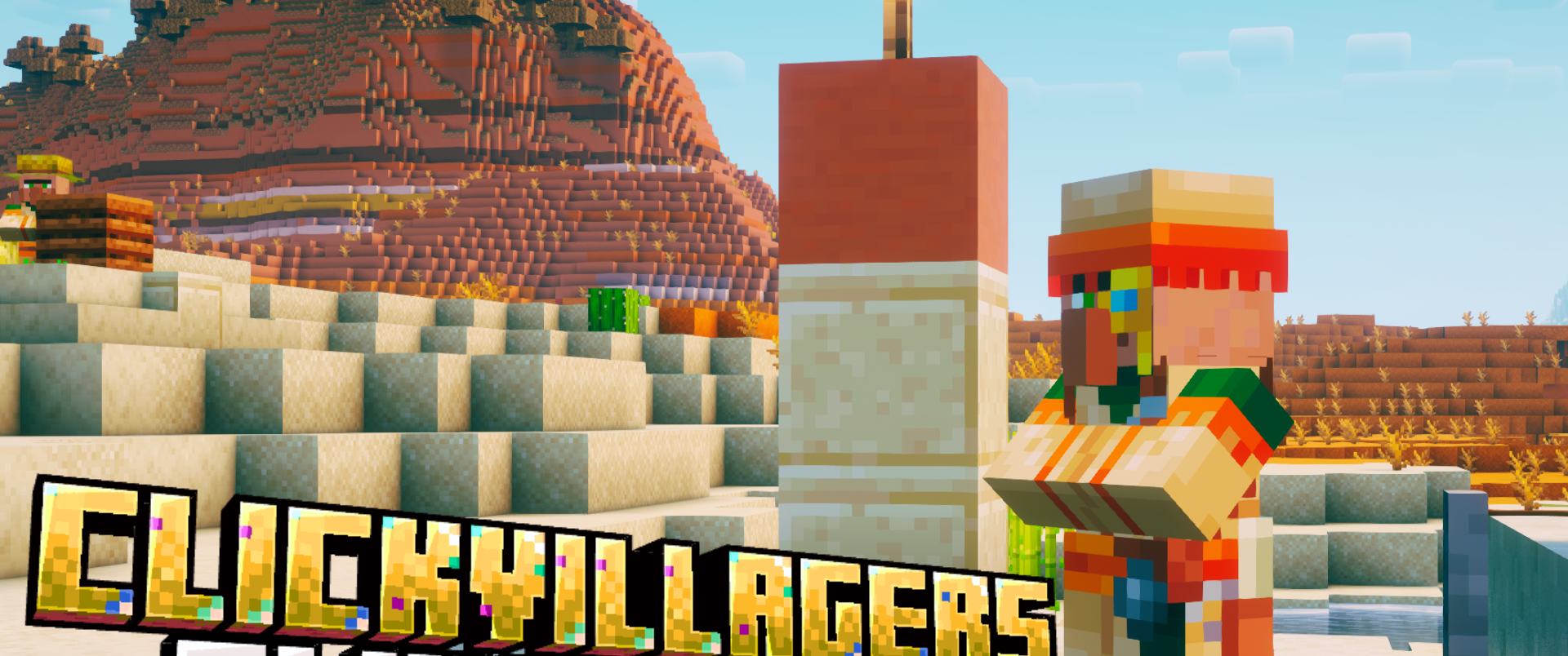 ClickVillagers для Minecraft 1.21.5