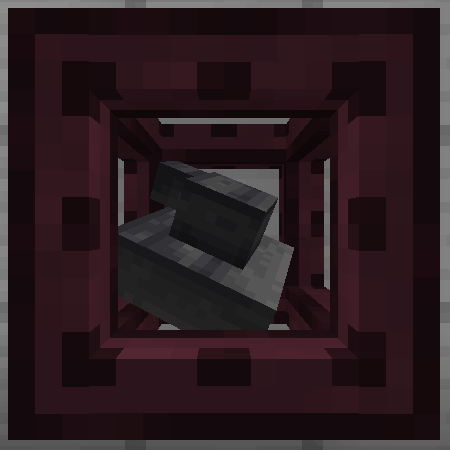 Анимация работы редстоун-механизмов в Minecraft, показывающая автоматизацию процессов