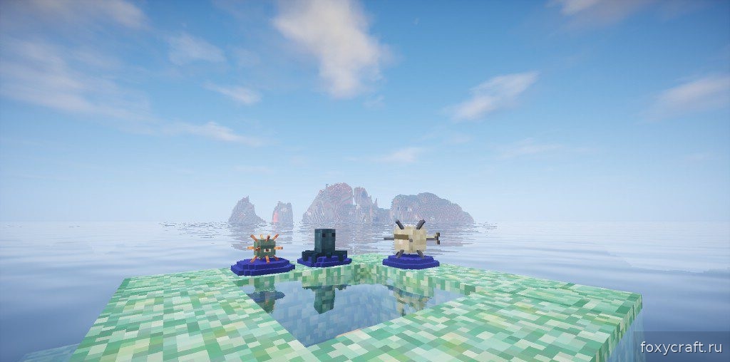 Пример расстановки коллекционных фигурок в интерьере дома в Minecraft