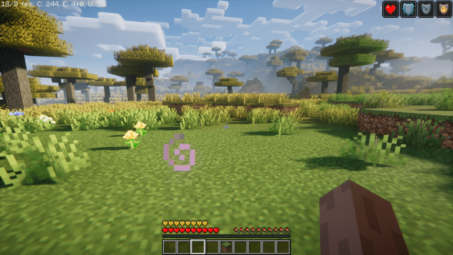 Игроки на сервере Minecraft в режиме выживания