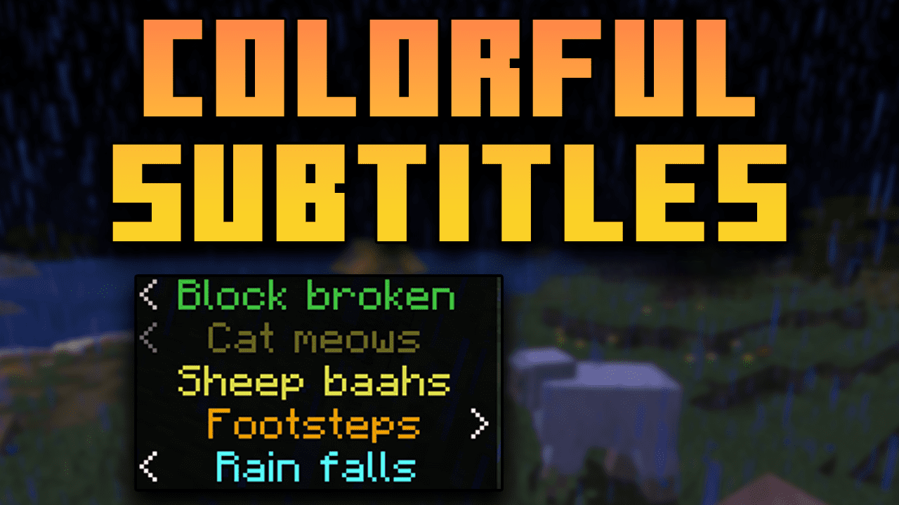 Colorful Subtitles  1.20.4