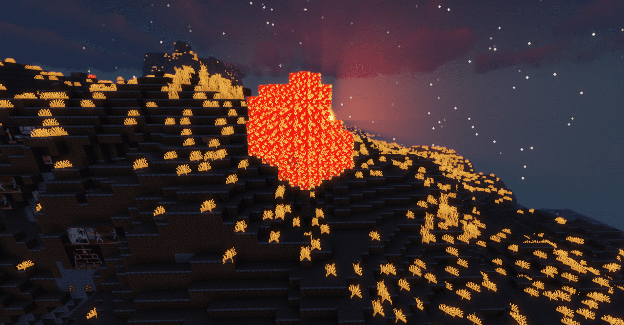 Геймплей с текстур-паком Colourful Ultra в Minecraft