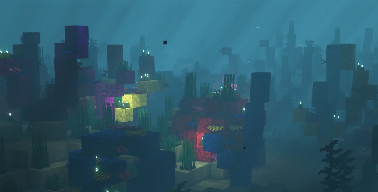 Город в Minecraft с шейдерами: современные здания и реалистичное освещение
