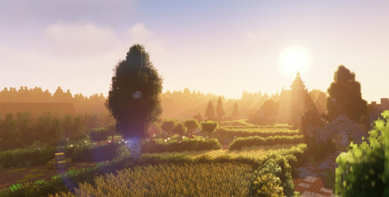 Подводный мир Minecraft с шейдерами: прозрачная вода и реалистичные блики