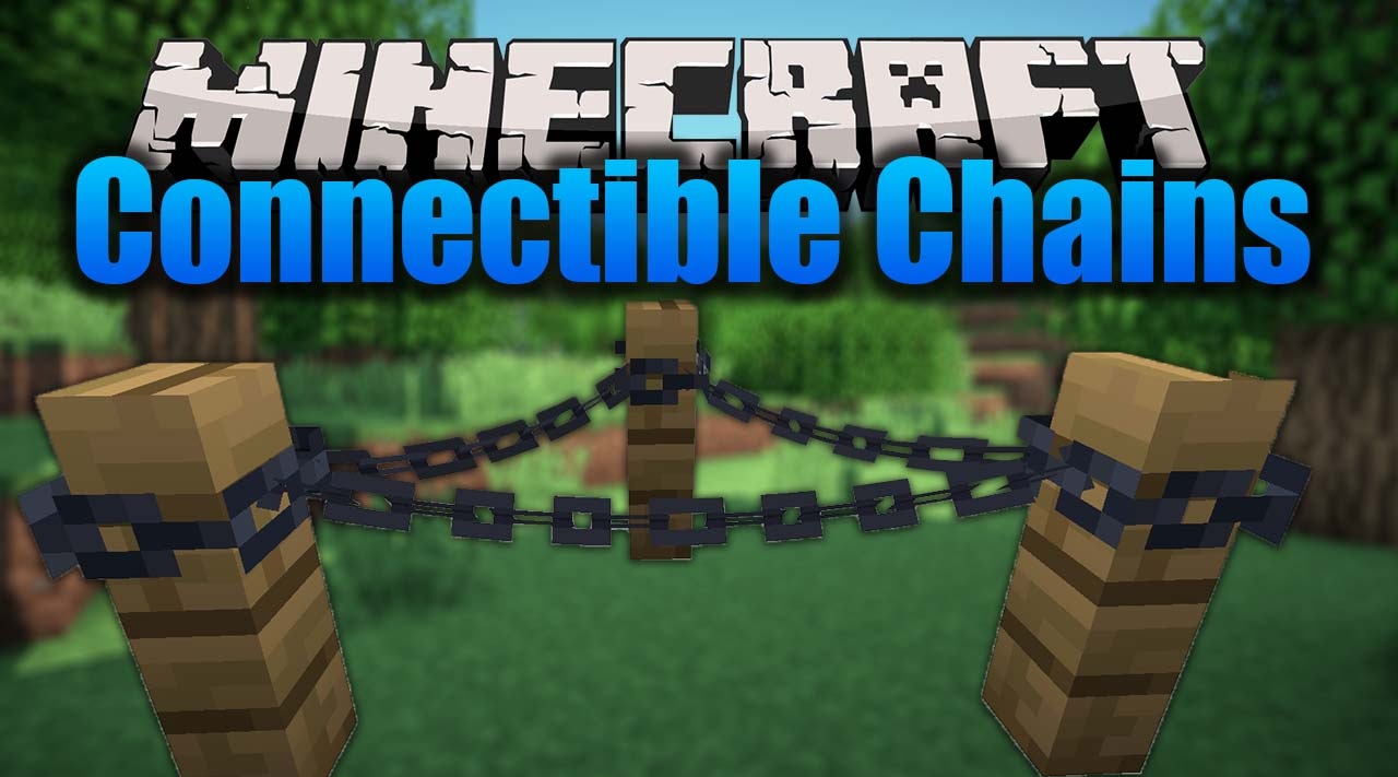 Connectible Chains для Minecraft 1.21.4
