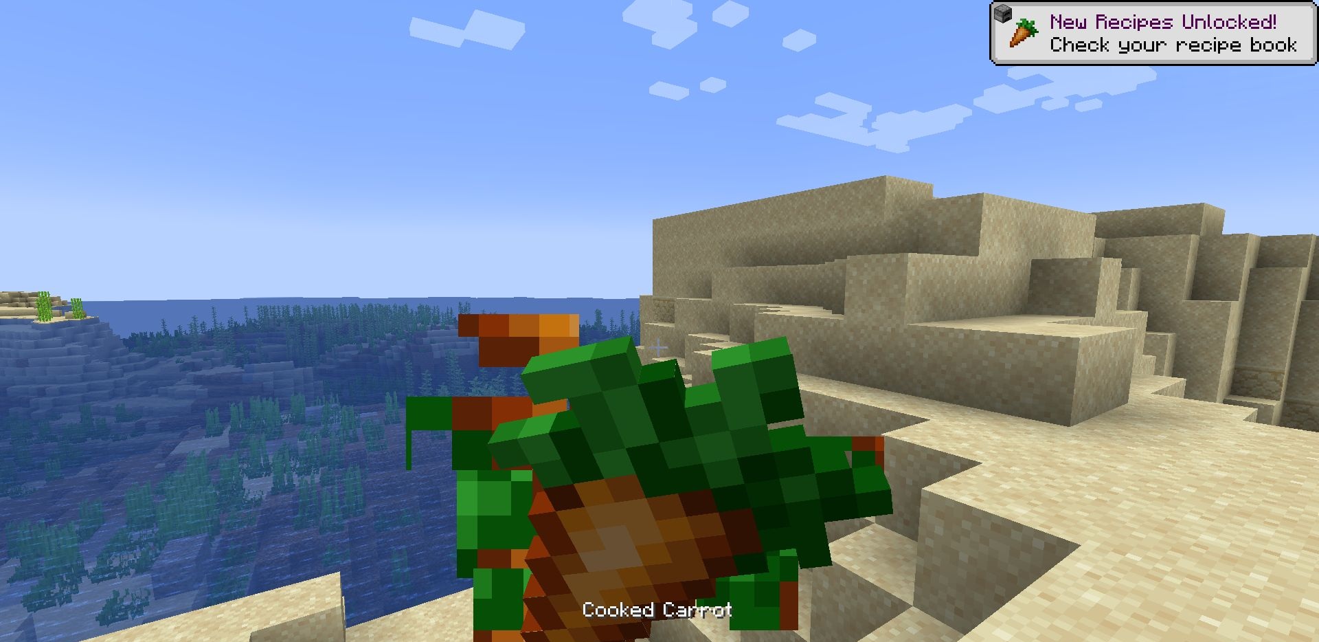 Крафт жареной моркови в Minecraft - простой рецепт для быстрого питания