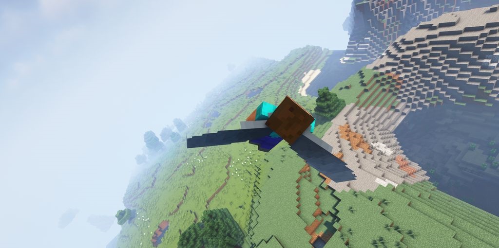 Настройки управления полётом в Cool Elytra Roll для Minecraft