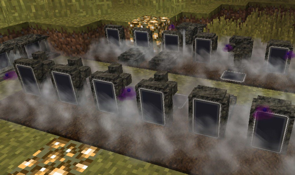 Настройки мода Corail Tombstone в меню Minecraft