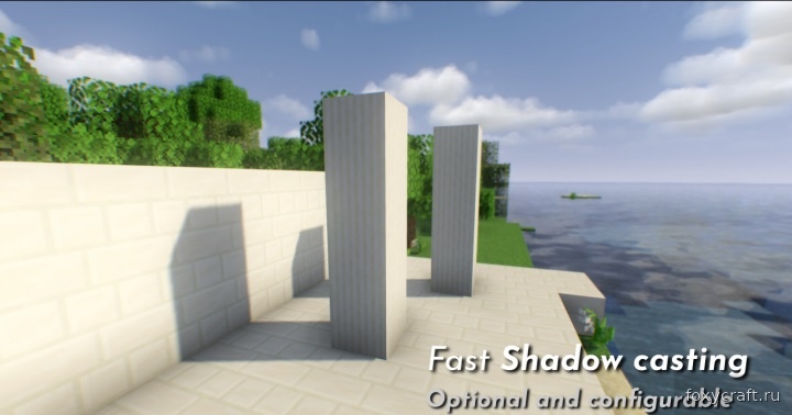 Главный экран Minecraft с меню выбора мира и настройками графики