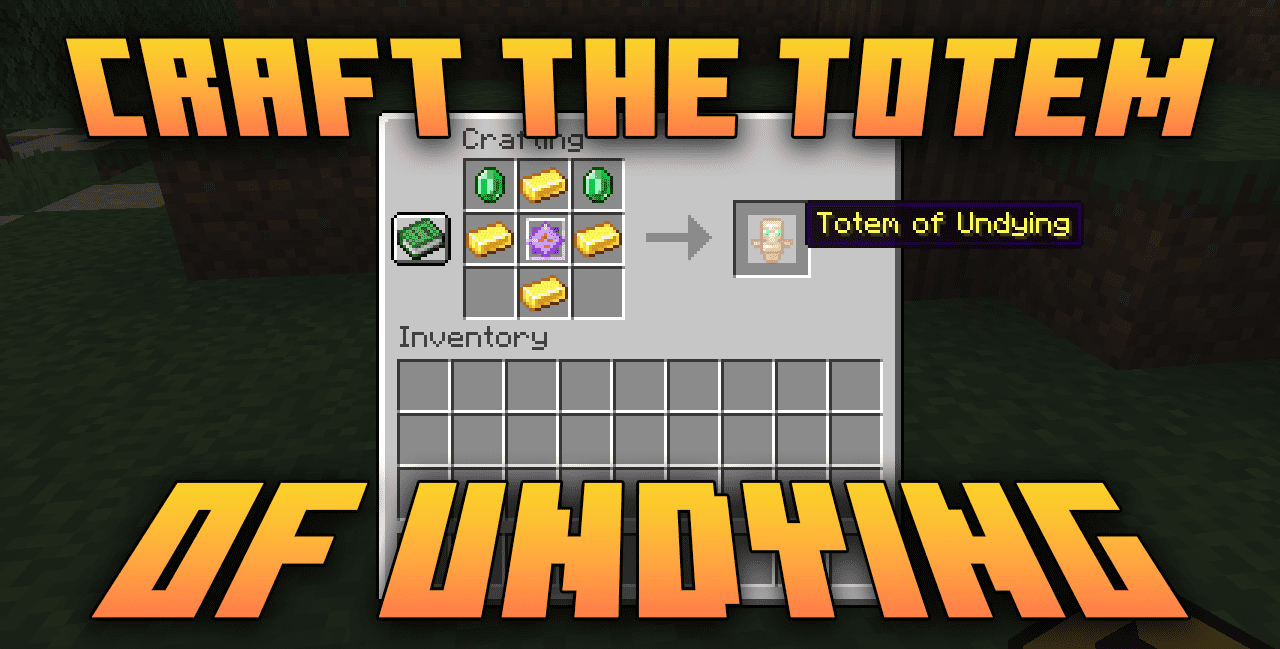 Craft The Totem Of Undying для Minecraft 1.21.5