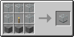 Создание стеклянного купола с помощью мода Instant Blocks