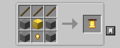 Рецепты крафта колокольчиков в моде Craftable Bell для Minecraft