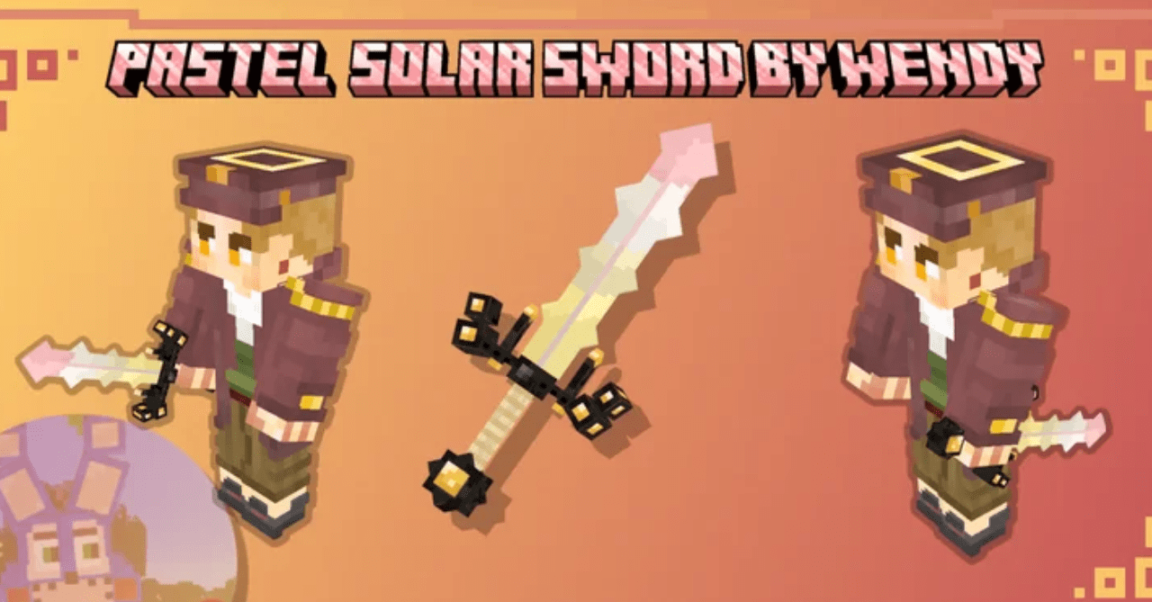 Cute Pastel Solar Sword  1.19.4