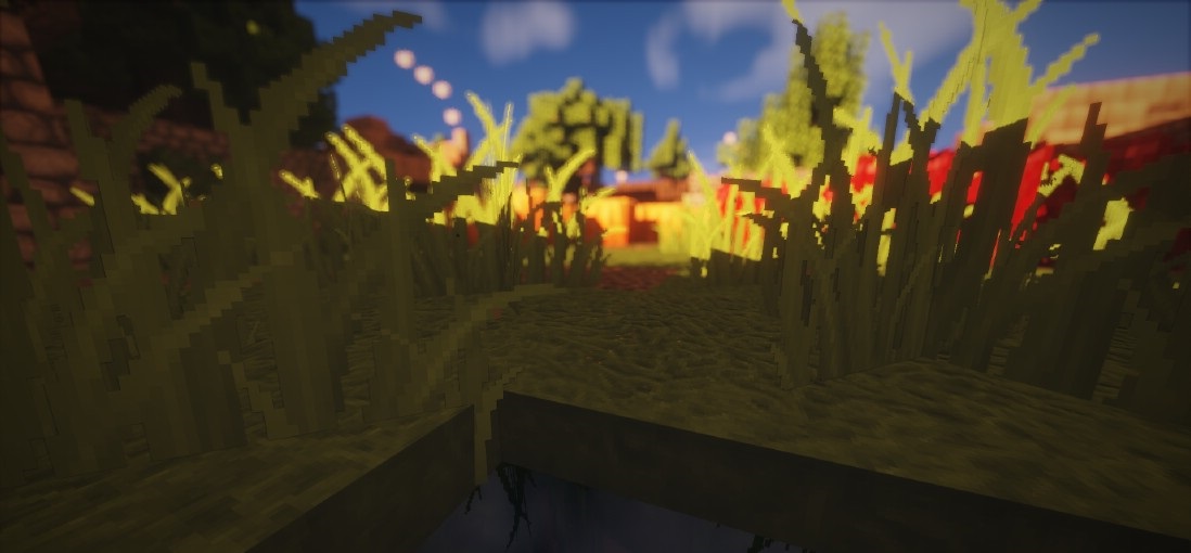 Реалистичные облака и освещение в Minecraft с модом CYBOX Shaders