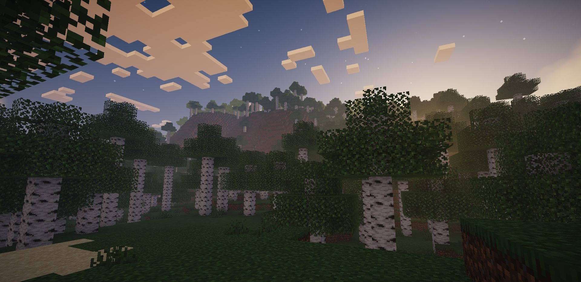 Настройки графики в Minecraft с активированными шейдерами Da-Patato