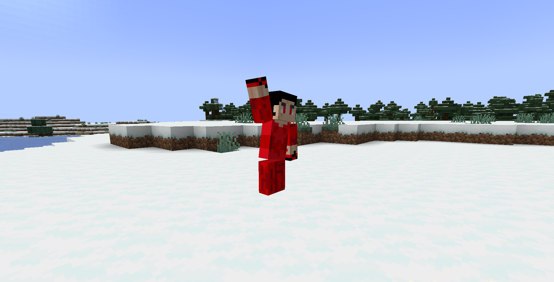 Меню настроек Danse Mod в Minecraft с выбором танцевальных анимаций