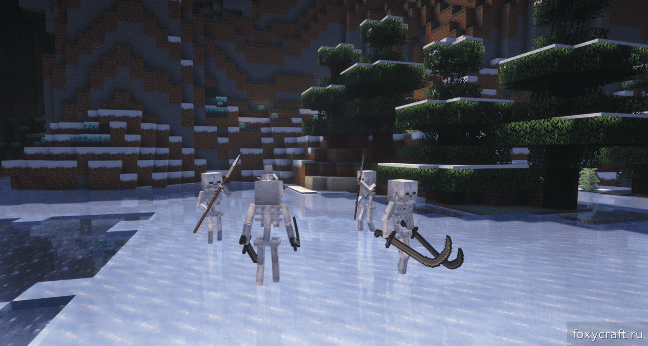 Игровой процесс с модом Darkest Souls в Minecraft, демонстрирующий нового босса