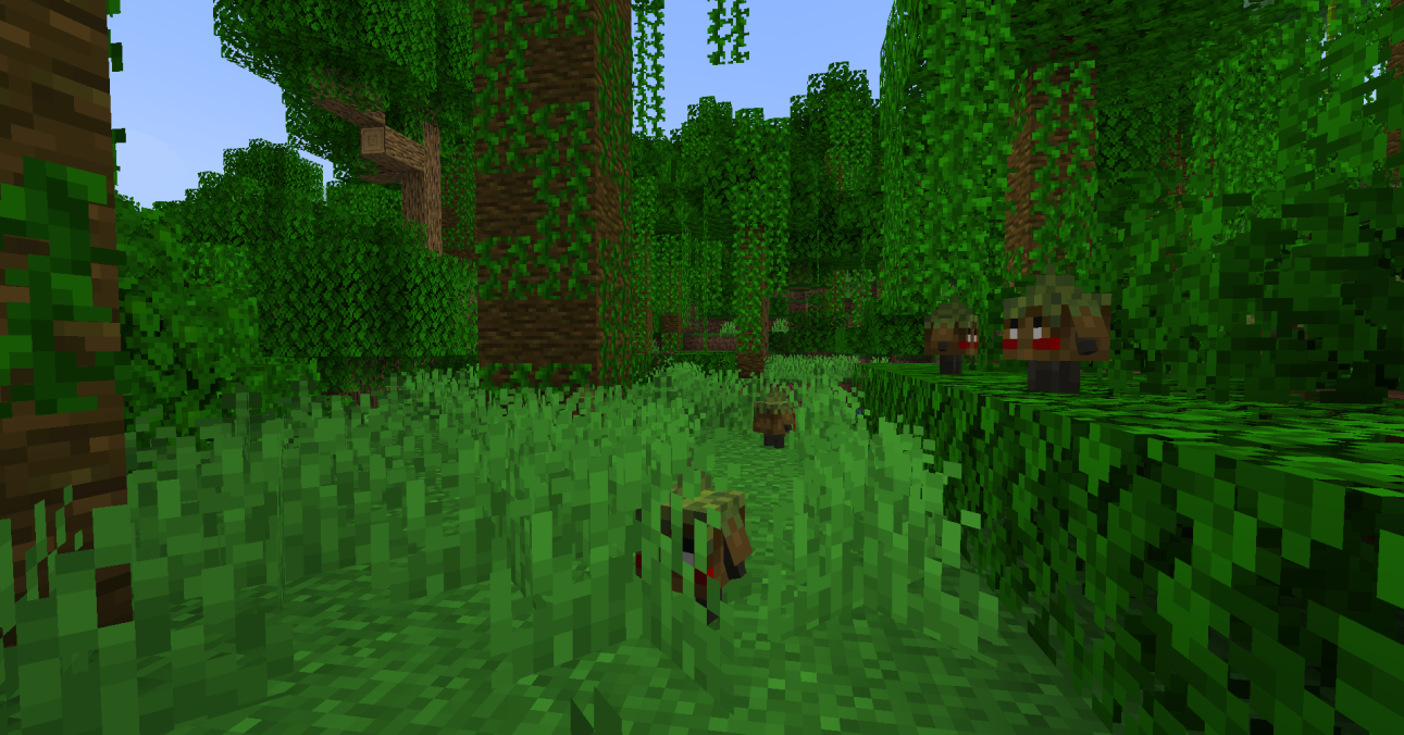 Новые верблюды в Minecraft 1.20, бродящие по пустынному биому