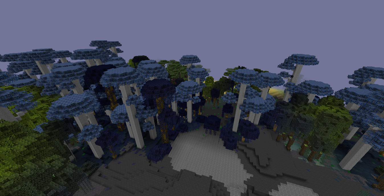 Глубинные джунгли в Minecraft с экзотическими растениями и опасными мобами