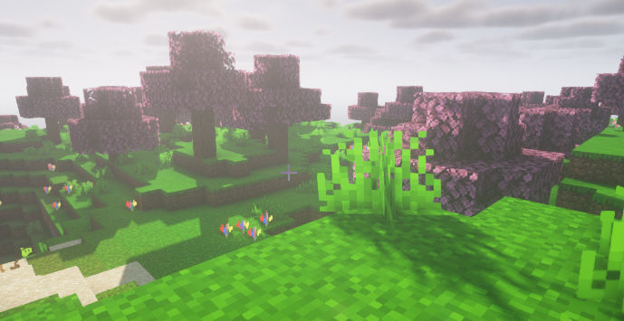 Пример крафта в Minecraft: верстак, кирка и факел