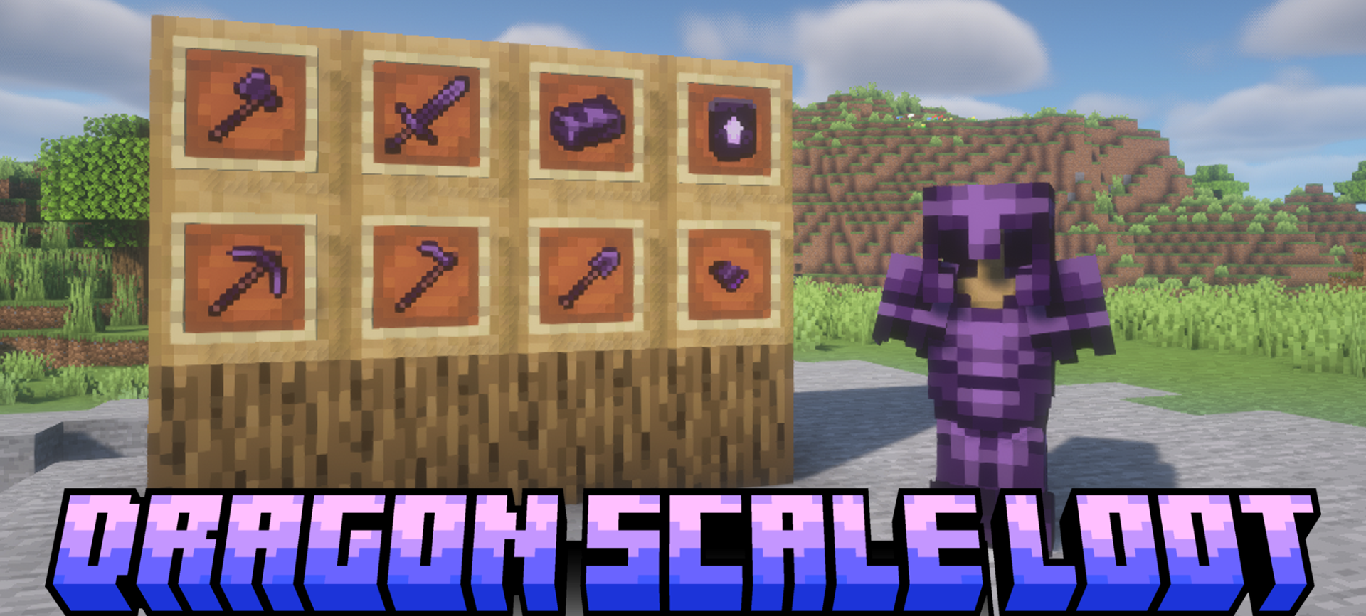 Dragon Scale Loot для Minecraft 1.21.5