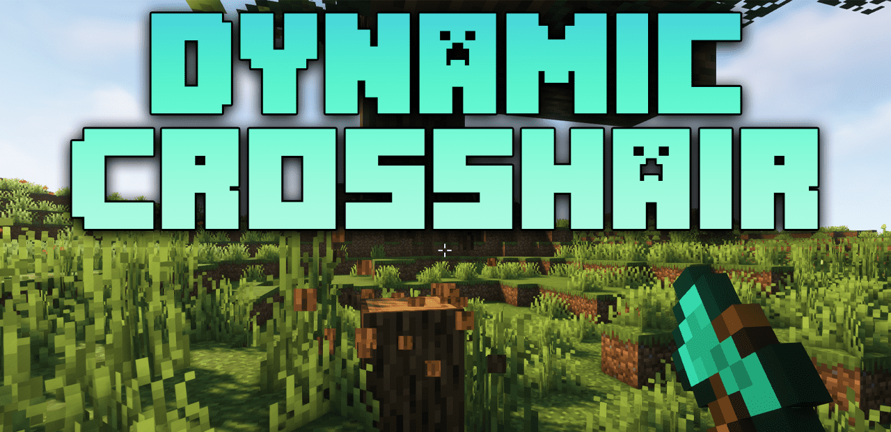 Dynamic Crosshair для Minecraft 1.21.5