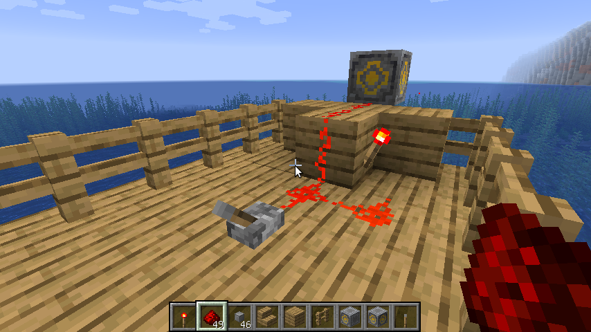 Интерфейс крафта в Minecraft с рецептами верстака и кирки