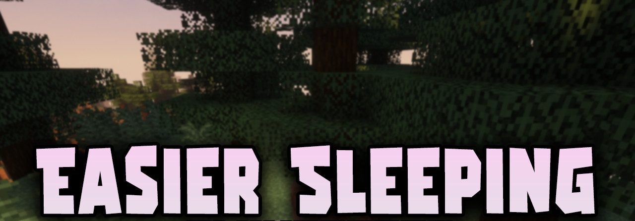 Easier Sleeping для Minecraft 1.21.1