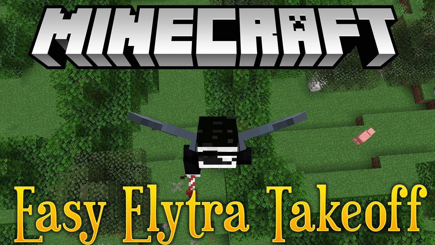Easy Elytra Takeoff для Minecraft 1.21