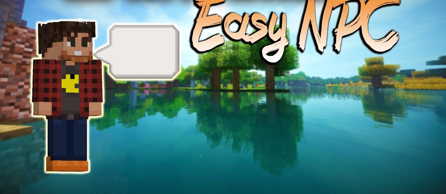 Easy NPC для Minecraft 1.18.2