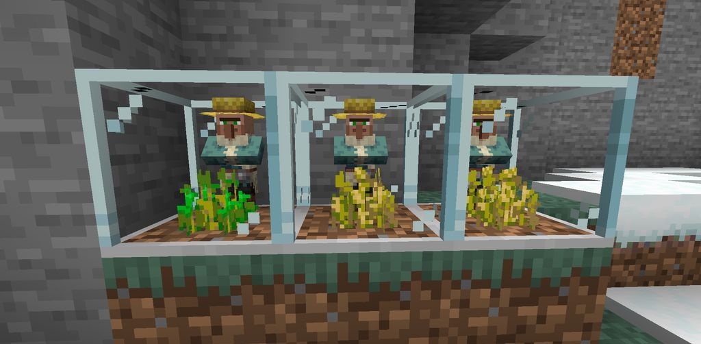 Автоматизированная система торговли с жителями в Minecraft благодаря модификации Easy Villagers