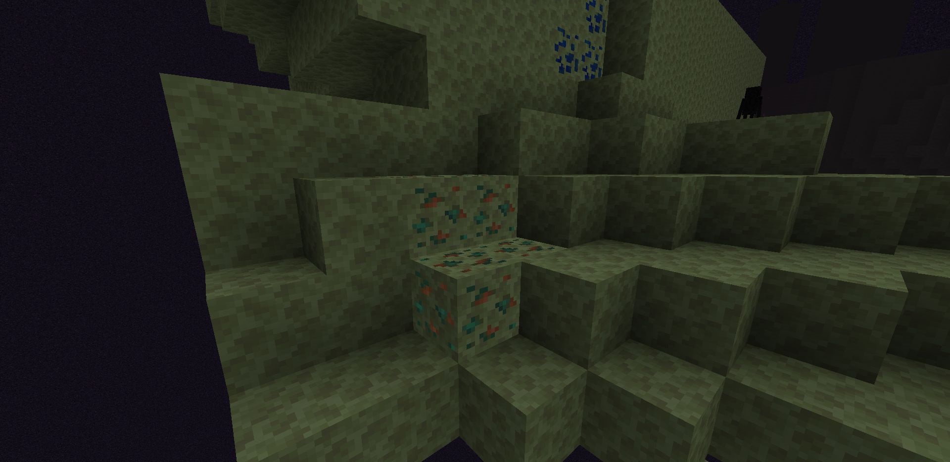 Уникальные ресурсы Края в Minecraft с модом Elementary Nether And End Ores