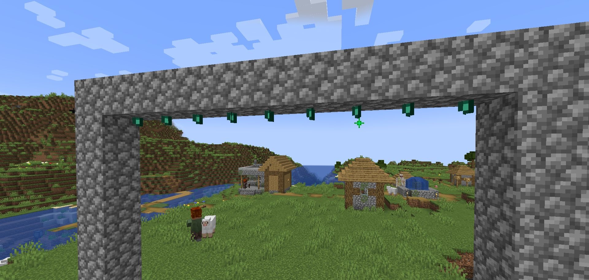 Ender Tendril Mod - использование жемчуга в строительстве